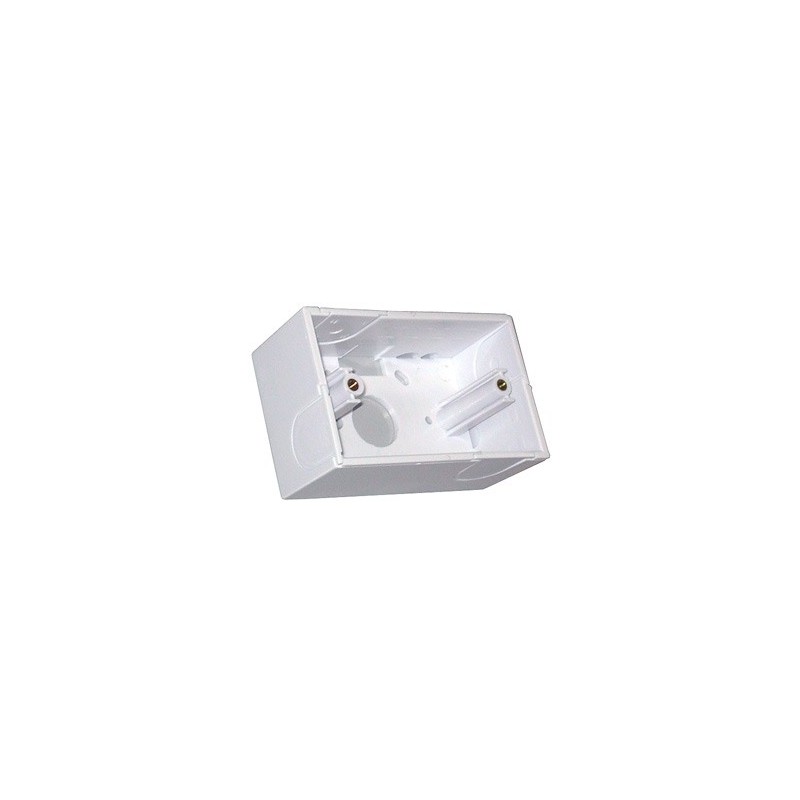 SCATOLA A MURO PER PLACCHE RJ45 COLORE CHIARO 503