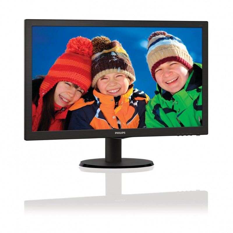 MONITOR PHILIPS LED 21.5' 16:9 NERO  VGA+DVI 223V5LSB