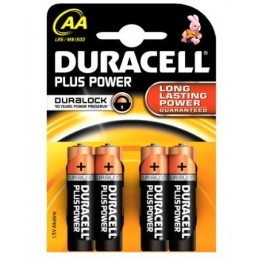 BATTERIE STILO AA DURACELL PLUS ALCALINE