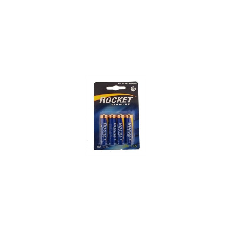 BATTERIA STILO AA ALCALINA LR6 BLISTER 4 PZ. PKCELL