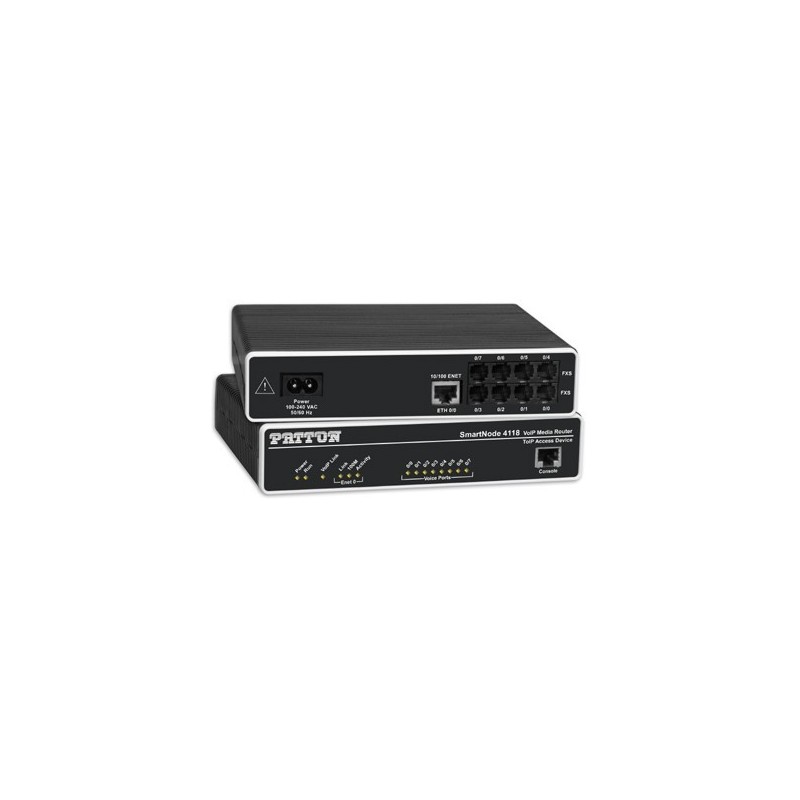 GATEWAY VOIP PATTON 4112/JO DOTATO DI 2 PORTE RTG FXO ANALOGICHE