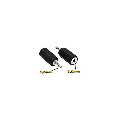ADATTATORE AUDIO JACK DA 3,5 A 2,5  CUM-25
