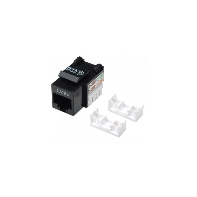 KEYSTON RJ45 UTP CAT.5E COLORE NERO DN-93501