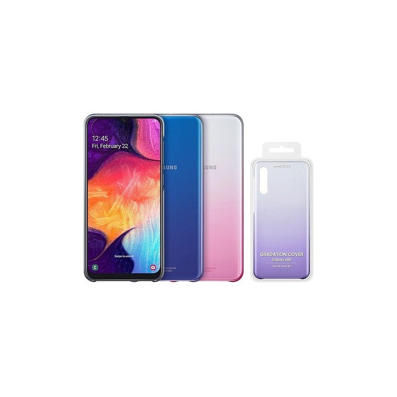 COVER PROTEZIONE SAMSUNG GALAXY A50 SM-A505 - (Mod. EF-AA505CVEGWW) GRADATION VIOLA