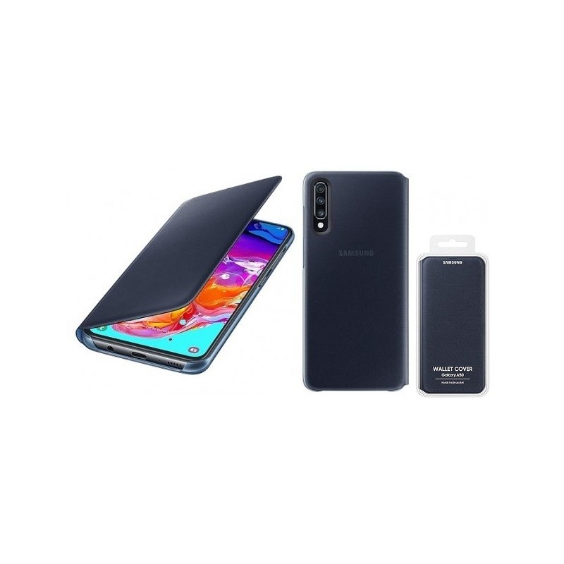 CUSTODIA SAMSUNG GALAXY A50 SM-A505 - (Mod. EF-WA505PBEGWW) NERA