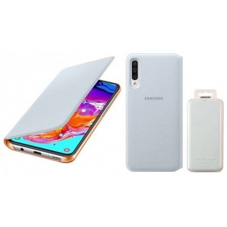 CUSTODIA SAMSUNG GALAXY A50 SM-A505 - (Mod. EF-WA505PWEGWW) BIANCA