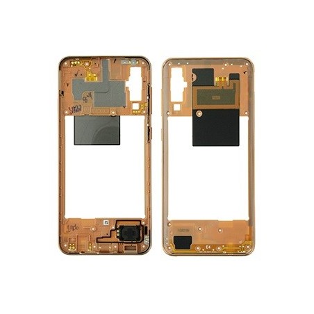 COVER CENTRALE SAMSUNG GALAXY A50 SM-A505 CORAL (ARANCIO)