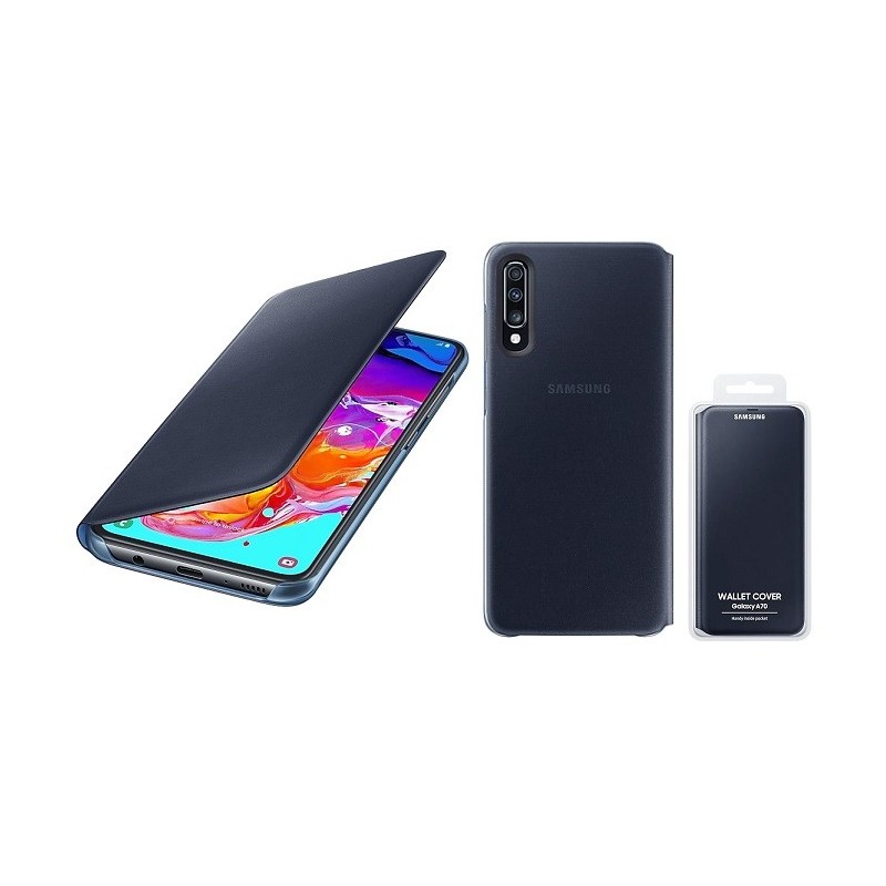 CUSTODIA SAMSUNG GALAXY A70 SM-A705 - (Mod. EF-WA705PBEGWW) NERA