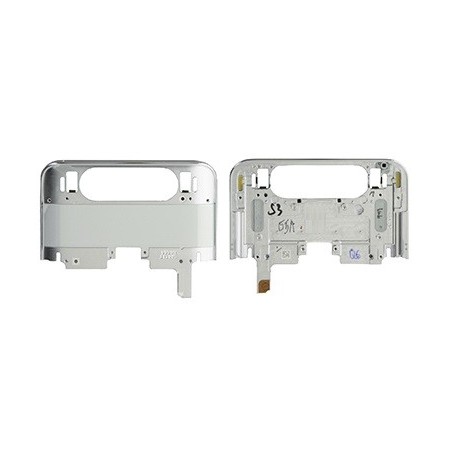 COVER POSTERIORE SUPERIORE SAMSUNG GALAXY A80 SM-A805 GHOST WHITE (SILVER)