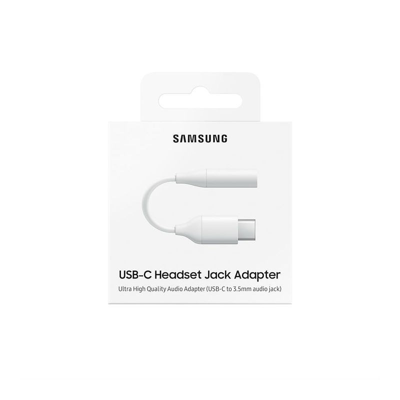 ADATTATORE SAMSUNG JACK 3.5MM A TYPE-C BIANCO EE-UC10JUW