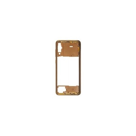 COVER CENTRALE SAMSUNG GALAXY A70 SM-A705 CORAL (ARANCIO)