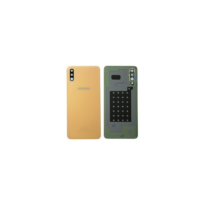 COVER BATTERIA SAMSUNG GALAXY A70 SM-A705 CORAL (ARANCIO)