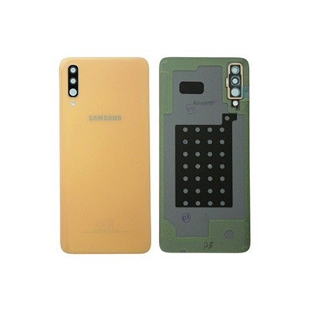 COVER BATTERIA SAMSUNG GALAXY A70 SM-A705 CORAL (ARANCIO)