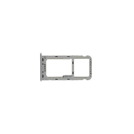 CARRELLO SIM/MEMORY CARD HUAWEI HONOR 6A SILVER