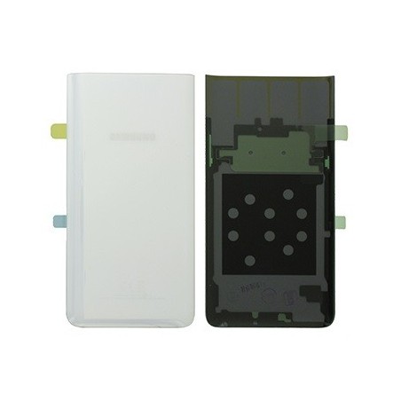 COVER BATTERIA SAMSUNG GALAXY A80 SM-A805 GHOST WHITE (SILVER)