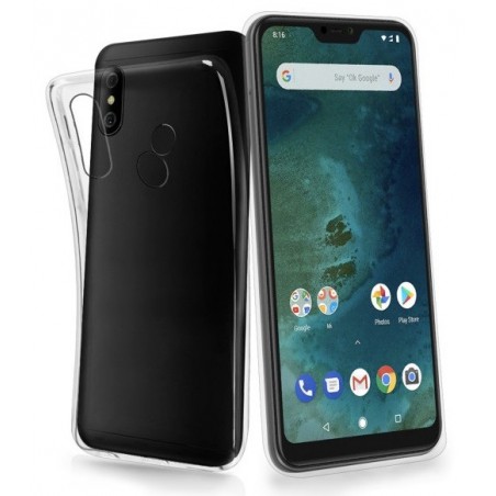 COVER PROTEZIONE XIAOMI MI A2 LITE - TPU TRASPARENTE