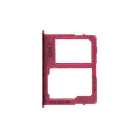 CARRELLO  SIM/MEMORY CARD SAMSUNG GALAXY J4 PLUS SM-J415 ROSA