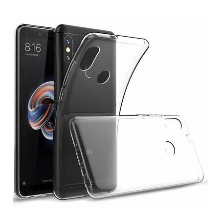 COVER PROTEZIONE XIAOMI REDMI NOTE 5 PRO - TPU TRASPARENTE