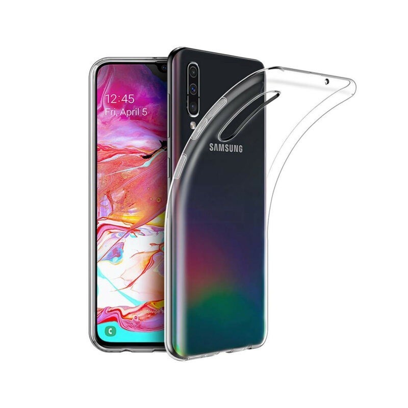 COVER PROTEZIONE SAMSUNG GALAXY A70 SM-A705 - TPU TRASPARENTE