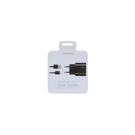 CARICABATTERIE DA RETE TYPE-C SAMSUNG NERO EP-TA300CBE