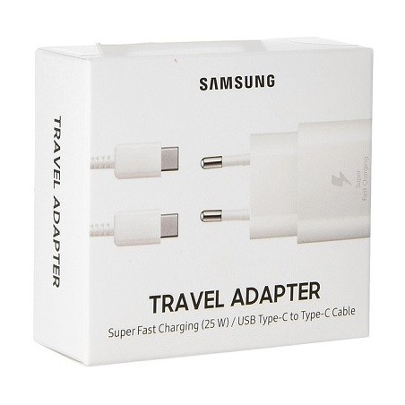 CARICABATTERIE DA RETE TYPE-C SAMSUNG BIANCO EP-TA800XW