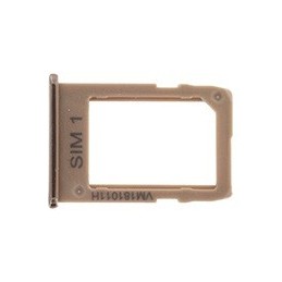 CARRELLO SIM CARD SAMSUNG GALAXY J4 PLUS SM-J415 ORO