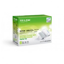 TL-WPA4220KIT TP-LINK KIT 2 PZ AV600 WLS-N 300MBPS CON 2 PORTE ETHERNET