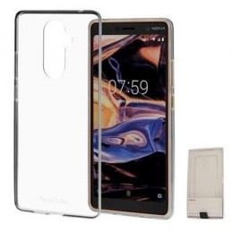 COVER PROTEZIONE NOKIA 7 PLUS - TPU (Mod. CC-708) TRASPARENTE