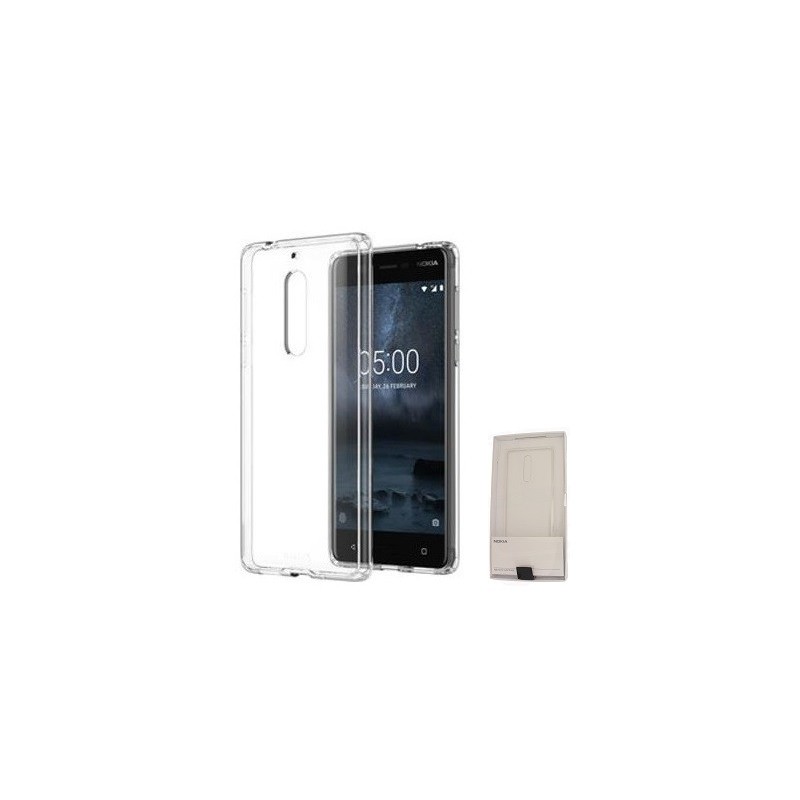 COVER PROTEZIONE NOKIA 5 - TPU (Mod. CC-704) TRASPARENTE