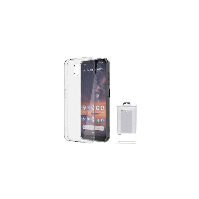 COVER PROTEZIONE NOKIA 3.2 - TPU (Mod. CC-132) TRASPARENTE