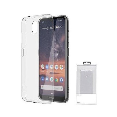 COVER PROTEZIONE NOKIA 3.2 - TPU (Mod. CC-132) TRASPARENTE
