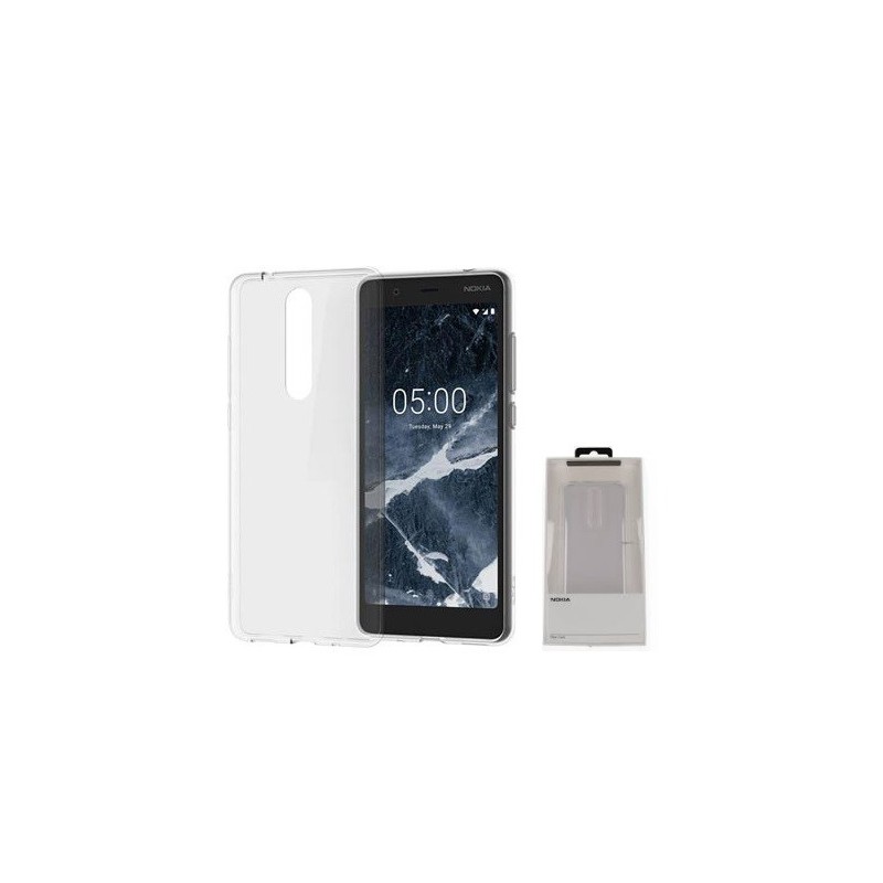 COVER PROTEZIONE NOKIA 5.1 - TPU (Mod. CC-109) TRASPARENTE