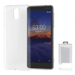 COVER PROTEZIONE NOKIA 3.1 - TPU (Mod. CC-108) TRASPARENTE