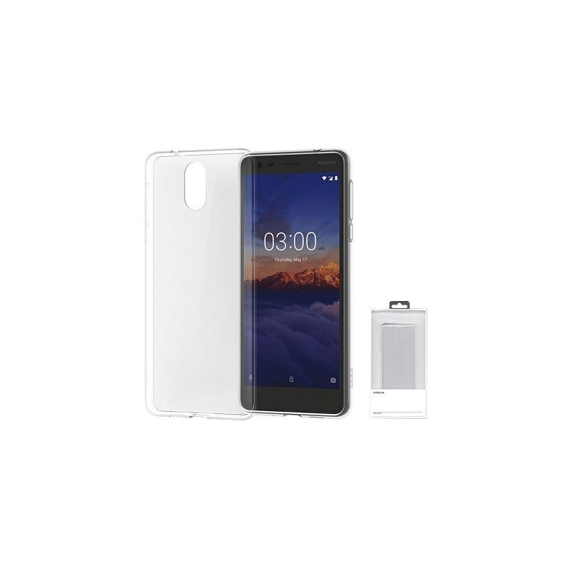 COVER PROTEZIONE NOKIA 3.1 - TPU (Mod. CC-108) TRASPARENTE