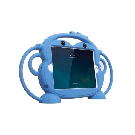 COVER PROTEZIONE APPLE IPAD MINI 7.9" - SILICONE MONKEY BLU