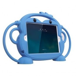 COVER PROTEZIONE APPLE IPAD AIR 9.7" - SILICONE MONKEY BLU