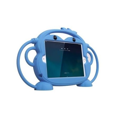 COVER PROTEZIONE APPLE IPAD AIR 9.7" - SILICONE MONKEY BLU