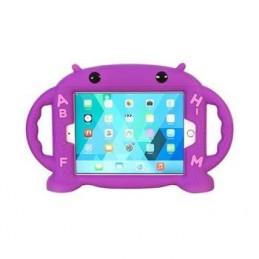 COVER PROTEZIONE APPLE IPAD MINI 7.9" - SILICONE CARTOON VIOLA