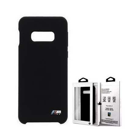COVER PROTEZIONE SAMSUNG GALAXY S10e SM-G970 - IN SILICONE BMW (Mod. BMHCS10LMSILBK) NERO