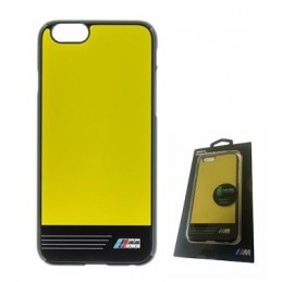 COVER PROTEZIONE APPLE IPHONE 6 - BMW ALLUMINIO GIALLO (Mod. BMHCP6GPYE)