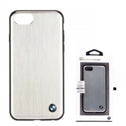 COVER PROTEZIONE APPLE IPHONE 7 - BMW ALLUMINIO SILVER (Mod. BMHCI8SASI)