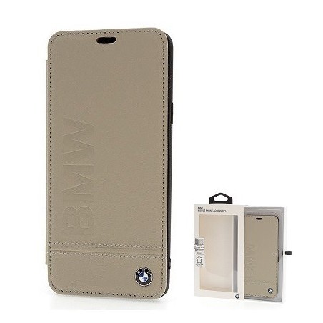 CUSTODIA SAMSUNG GALAXY S9 SM-G960 - IN PELLE (Mod. BMFLBKS9LLST) LIGHT GREY