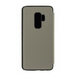 CUSTODIA SAMSUNG GALAXY S9 PLUS SM-G965 - IN PELLE BMW (Mod. BMFLBKS9LLLST) LIGHT GREY