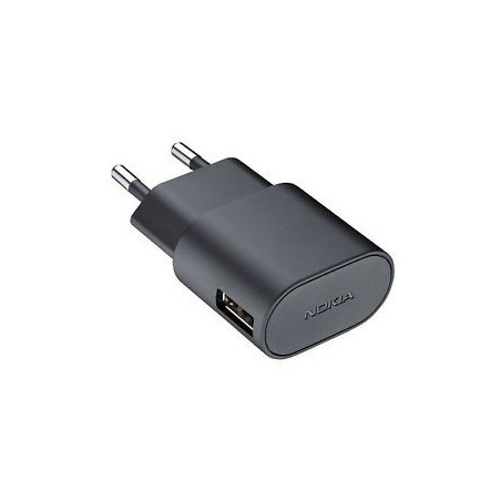 CARICABATTERIE DA RETE USB NOKIA NERO AC-60