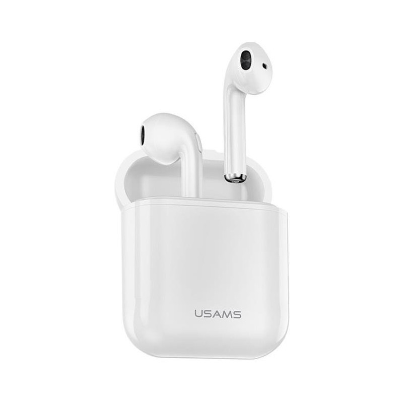 AURICOLARE BLUETOOTH USAMS LC AIRPODS 5.0 BIANCO