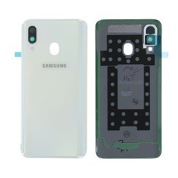 COVER BATTERIA SAMSUNG GALAXY A40 SM-A405 BIANCO