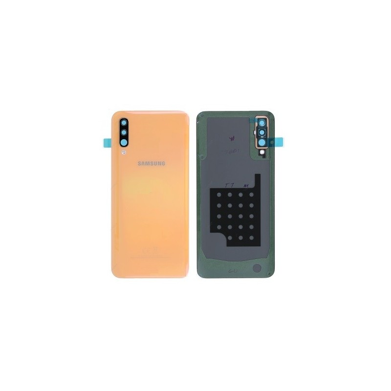 COVER BATTERIA SAMSUNG GALAXY A50 SM-A505 CORAL (ARANCIO)