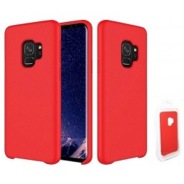 COVER PROTEZIONE SAMSUNG GALAXY S9 SM-G960 - SILICONE SOFT CASE ROSSO