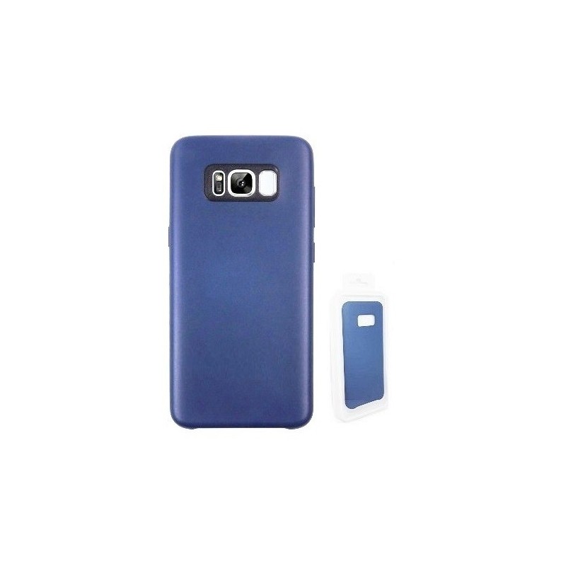 COVER PROTEZIONE SAMSUNG GALAXY S8 SM-G950 - SILICONE SOFT CASE DARK BLU