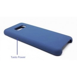 COVER PROTEZIONE SAMSUNG GALAXY S8 SM-G950 - SILICONE SOFT CASE DARK BLU